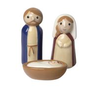 Pluto Design Juego de 3 piezas Crib family de cerámica Jesús. José y María