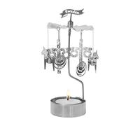 Pluto Design Portavelas giratorio like a swede Plateado