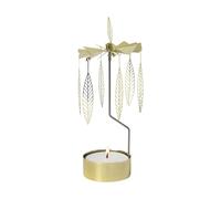 Pluto Design Portavelas giratorio Stig L Salix medium Dorado