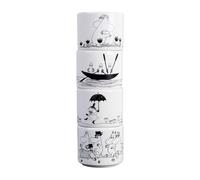 Pluto Design Set de 4 hueveras Mumin blanco
