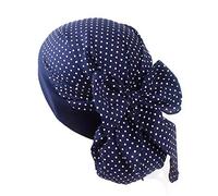 Pluto & Fox Turbante Gorra Pañuelo Para Cabeza De Tela De Mujer Para Cáncer Quimioterapia Chemo Oncológico Noche Pèrdida de Pelo Cabello (Diseño 4, 1)