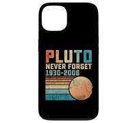 Pluto Never Forget Funny Astronomy Space Science Nerd Carcasa para iPhone 13