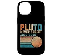 Pluto Never Forget Funny Astronomy Space Science Nerd Carcasa para iPhone 14