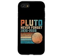Pluto Never Forget Funny Astronomy Space Science Nerd Carcasa para iPhone SE (2020) / 7/8