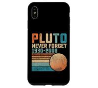 Pluto Never Forget Funny Astronomy Space Science Nerd Carcasa para iPhone XS MAX