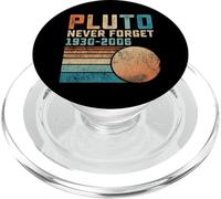 Pluto Never Forget Funny Astronomy Space Science Nerd PopSockets PopGrip para MagSafe