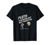 Plutón clasificado pero no olvidado Gráfico de observación de estrellas espacial Camiseta