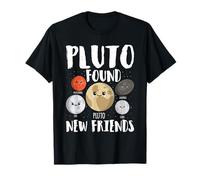 Plutón encontró nuevos Amigos Planetas Enanos Astronomía Camiseta