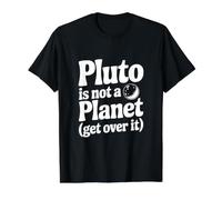 Plutón no es un Planeta superarlo Camiseta gráfica económica, Hombre, Negro, M