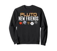 Plutón Nuevos Amigos Astronomía Espacial Planetas Enanos Sudadera