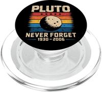 Plutón Nunca Olvides - Espacial Nostalgia Astronomía Humor PopSockets PopGrip para MagSafe