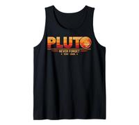 Plutón Planeta Status Vintage Astronomía Universo diseño Camiseta sin Mangas