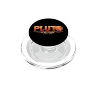 Plutón Planeta Status Vintage Astronomía Universo diseño PopSockets PopGrip para MagSafe
