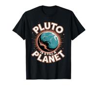 Plutón Sigue Siendo un Planeta Ciencia Espacial Divertida Camiseta