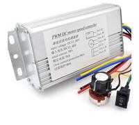 Pluuttiem Controlador de Velocidad PWM para Motor de CC de 12 V-60 V, 70 A, 4000 W, Regulador de Voltaje y Corriente para Patinete Eléctrico y Bicicleta.