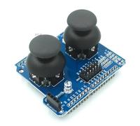 Pluuttiem Módulo de Botones de Joystick para Juegos de PS2 Duales con Bloques de Construcción Electrónicos JoyStick Compatible con R3 Sin Cabezal de