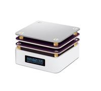 Pluuttiem PD65W Mini Estación de Precalentamiento de Soldadura Digital con Placa Calefactora, Herramienta de Reparación de Mesa Calefactora para Placa de PCB SMD