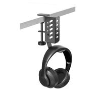 Pluuttiem Soporte Disipación Lateral Multifuncional para Computadora Portátil, Computadora Escritorio, Tableta, Estante Almacenamiento Universal Sin Perforaciones, Color Negro