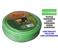 pluvia KIT MANGUERA RIEGO 15Mts. 15mm LATEX