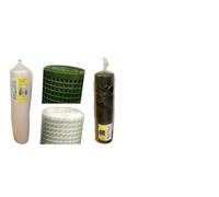 Pluvia malla plastica cuadrada 290gr-m2 verde 20x20x1 mt r 25mt