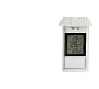 Pluvia termometro digital 105055 135x80 mm blanco max-min 42903