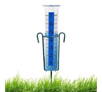 Pluviomètre Extérieur Transparent Avec Échelle - 20cm 240ml Pour Jardin | Tube De Mesure Précise Des Précipitations | Outil De Météo Pour Cour, Terrasse, Pelouse, Ferme, Balcon, Serre