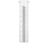 Pluviómetro de Vidrio Graduado de Borosilicato, 2 Piezas