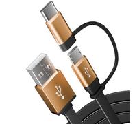 pluX Cable de carga para tablet Samsung Galaxy Tab A E, S, S2,3,4,10.1 cm 17.8 cm 20.3 cm 21.3 cm 24.4 cm 24.6 cm, SM-T580/T380/T280/P580/T387 Tablet, fuente de alimentación de datos 2 en 1 USB TY. PE