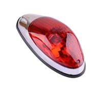 Plyft 12V ABS Universal trasero rojo freno de parada cola auxiliar para lámpara luz para motocicleta Chopper para Cruiser