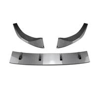 Plyft Divisor de Labios Parachoques Delantero Coche, alerón difusor Cubierta Protectora, embellecedor A3 8Y S3 2021 2022 2023(Carbon Look)