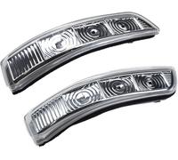 Plyft Espejo retrovisor: úselo para señalizar Luz indicadora de espejo lateral para Kia para Sorento 2.4L 3.5L 2010-2015 876232P000,876132P000(Set)