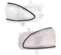 Plyft Espejo retrovisor: úselo para señalizar Luz indicadora de espejo lateral para modelos para Hatchback,para Jazz,para,para GE Serie 2, años 2009 a 2013(Set)