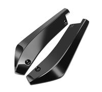 Plyft Kit de Pegatinas para Parachoques Trasero Coche difusor Divisor Cubierta alerón A3 A4 S3 S4 RS3 RS4 A5 A6 A7 años 2004 a 2022(Negro)