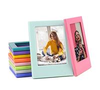 Plyisty 1Pcs Magnetic Picture Frame, Nevera ImáN Mini Marco de Fotos, para Polaroid Mini 3 "Fotos, Mantener Las Fotos Lejos del Agua, El Polvo, Amarillamiento(Verde)