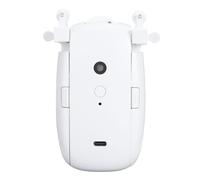 Plyisty Abridor de Cortina Inteligente, Motor de Cortina Automático con Control de Voz por Aplicación con Sensor de Luz de Temperatura, para Barra Romana con Riel en T