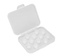 Plyisty Actualización de Silicona Líquida Consejos de Orejas Aislamiento de Ruido para Bosejays Rha, Soft Aztips Set Apto para Músicos, Cantantes, PLUGS de 12 Piezas