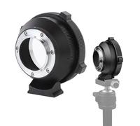 Plyisty Adaptador de Lente PL para Cámaras M4/3 Anillo Convertidor de Montura de Lente Compatible con Pen OM D Sellado Hermético con Sello de Goma Hebilla de Bloqueo Giratoria