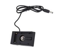 Plyisty Adaptador de Placa de Montaje de Batería para Cámara DMC-FZ300 FZ200, Salida CC para Fotografía Profesional, Diseño Liviano para Trabajo de Campo