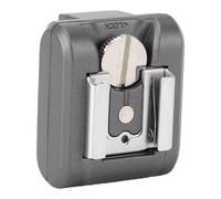 Plyisty Adaptador de Zapata para Flash con Ajuste Manual de Brillo para Accesorios de Cámara NEX-5T (Black)