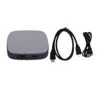 Plyisty Adaptador Inalámbrico de Pantalla HD Dongle, Receptor de Duplicación de Pantalla de Doble Banda 4K 1080P para iOS, con Miracast