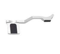 Plyisty Ajuste de Empuñadura de Pulgar para X T50, Soporte de Mano de la Mano de la Aleación de Aluminio, Soporte para la Mano de la Zapatilla para una Bodega Cómoda y Segura. (Silver)
