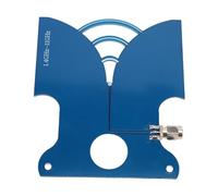 Plyisty Antenas UWB, 1400MHz a 11GHz Polarización Lineal Coplanar 4-11dBi Antenas de Banda Ultra Ancha de Alta Ganancia con Conector Macho SMA