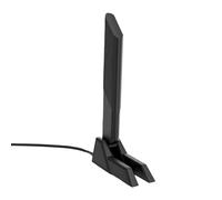 Plyisty Antenas WiFi 7, Base Magnética RP SMA Macho con 12DBI 2.4GHz 5GHz 6GHz para TUF Gaming Z790 BTF B850 Plus X870 Plus ROG Maximus Z890 Hero
