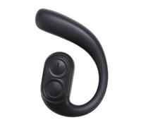 Plyisty Auriculares de Oído Derecho, Diafragma Compuesto Efecto de Sonido Panorámico Altavoz Dual Auriculares Inalámbricos Estéreo Envolvente para Escuchar Música (Black)