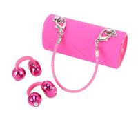 Plyisty Auriculares Inalámbricos Bluetooth 6.0 de Tipo Pinza, con Diseño Abierto y Accesorios Desmontables para Las Orejas, Algoritmo Health Ears, Transferencia de Sonido Dual Inversa y (Pink)