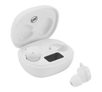 Plyisty Auriculares Inalámbricos, Reducción de Ruido Ligero Cómodo Pequeño 5.4 Aurictos de Juegos de Baja Latencia con ENC Reducción de Ruido de Llamadas para Ejecutar Deportes (White)
