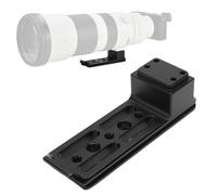 Plyisty Base de Montaje de Trípode con Pie de Lente para Lente FE 400-800 Mm F6.3-8 G OSS, para Placa de Liberación Rápida Estilo Arca con Roscas de 1/4 ″ y 3/8 ″, Soporte de Collar de