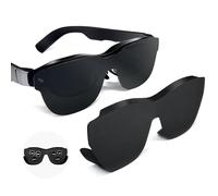 Plyisty Bloqueador de Luz para Gafas AR para Rayneo Air 3S 3 2S y Xreal One Pro Air 2, Parasol de Silicona Suave, Cubierta Opaca Antideslumbrante, Accesorios para Gafas Inteligentes