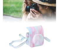 Plyisty Bolsa de Protección de la Cámara, Estampado de Color de Color de Camina de Brillante Resistente a la Caja Protectora de Protección Elegante Suave Suave para la Actividad Al Aire Libre