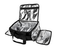 Plyisty Bolsa Organizadora de Pintura Acrílica, Estuche de Almacenamiento Portátil para Suministros de Arte de Viaje con Divisores para 60 Botellas